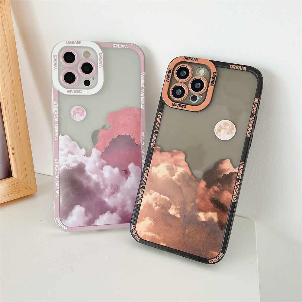 Sunset Clouds Suitable For Mobile Protective Shell Female