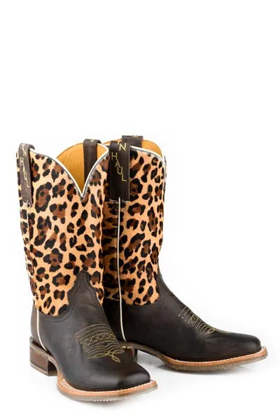 Tin Haul Wild Cat - Women's Leather Cowgirl Boot