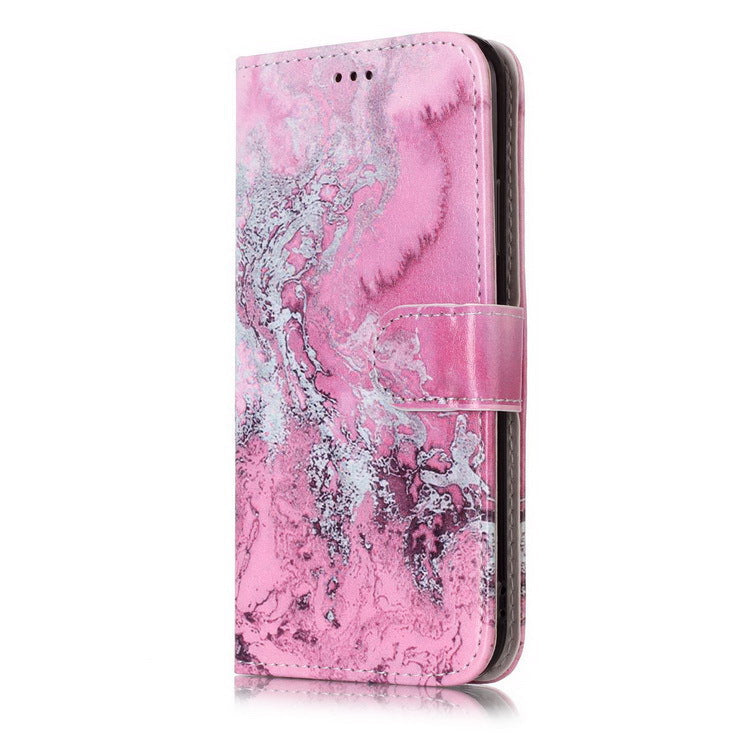 Compatible With Apple, Marble Flip Wallet Case For 11 Pro Max 12 X Xs Max XR 7 8 6 6S Plus Book Style Phone Case 3D Vision Leather Cases Coque