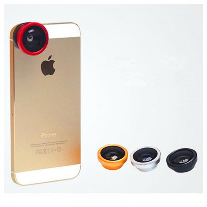3 in 1 180 Degree Fisheye Lens