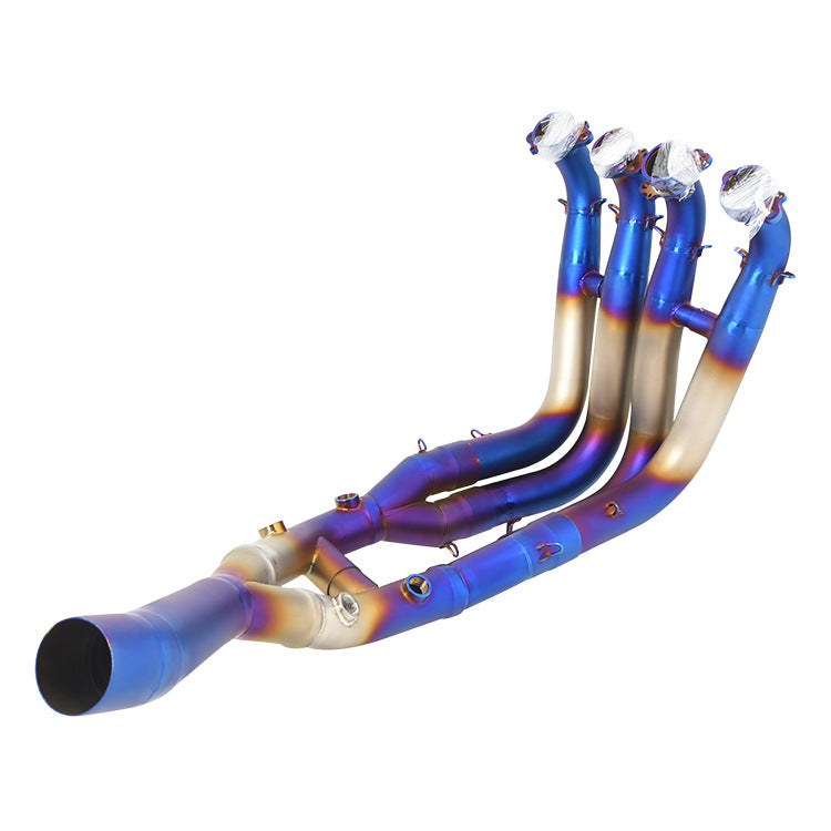 Torch Suitable For Motorcycle Sports Car S1000RR Titanium Alloy Front S1000R Modified Exhaust Pipe