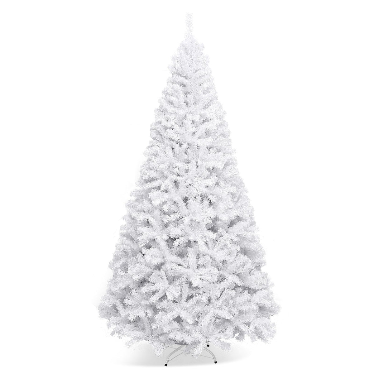 6' / 7.5' / 9' Hinged Artificial Christmas Tree with Metal Stand