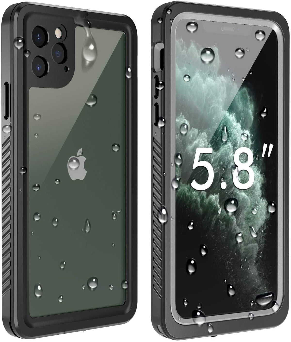 Anti-drop transparent tpu diving shell protective cover