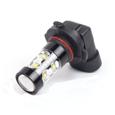 Car Styling High Power 6000K White LED Bulbs For Fog Light DRL Lamps Replacement