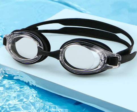 HD Waterproof Non-fogging Swimming Glasses Myopia Goggles
