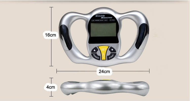 hand grip fat tester human body fat measuring instrument household body fat analyzer