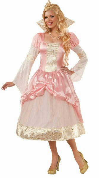 Forum Women's Couture Priscilla Pink Princess Adult Costume Size M/L 8-12