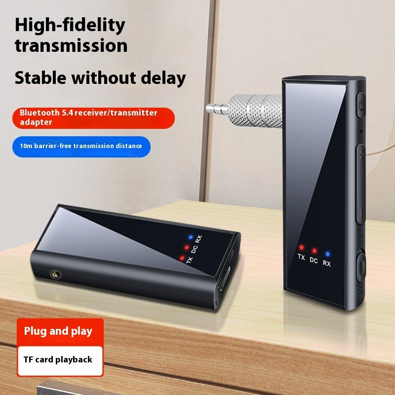 35mm Bluetooth Adapter Car Bluetooth 54 Two-in-one Audio Receiver And Transmitter