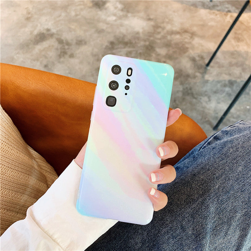 Rainbow star mobile phone case