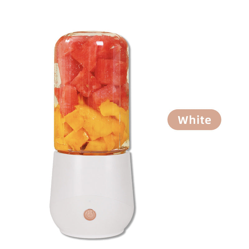 Vaso de licuadora de cocina, licuadora personal, mini exprimidor de frutas, licuadora portátil eléctrica para batidos, zumos de frutas, batidos de leche