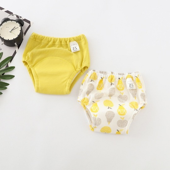 Baby cotton mesh four-layer gauze cloth diaper