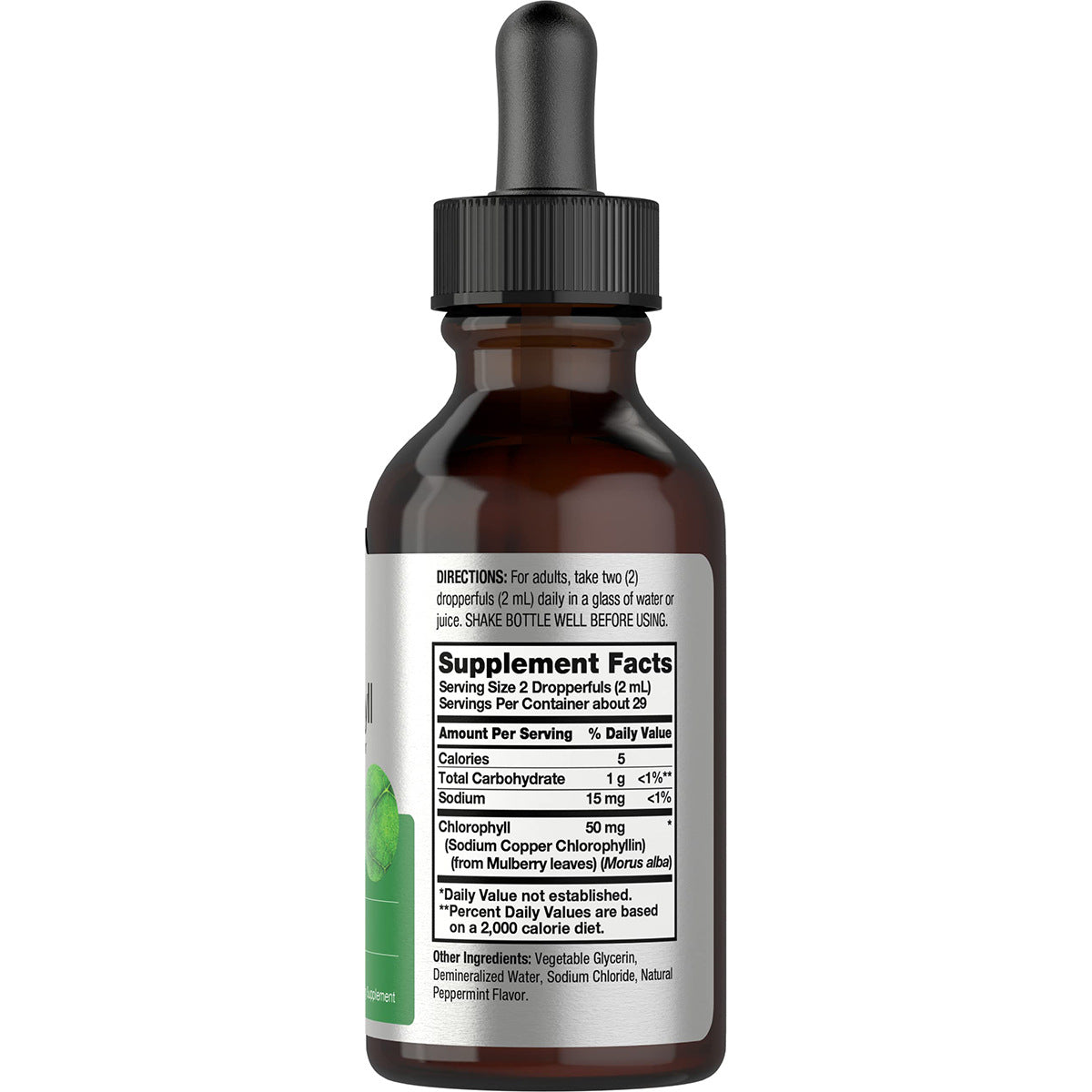 Chlorophyll Drops Dietary Fiber