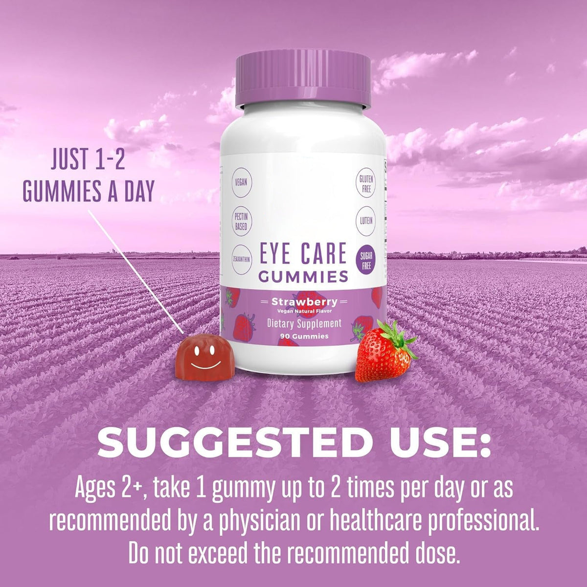Sugar-Free Lutein And Zeaxanthin Gummies