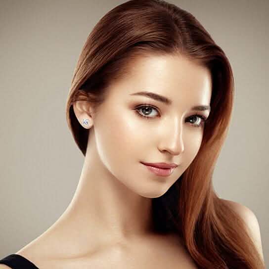 6-Pack: Swarovski Crystal 18K Gold Plated Stud Earrings