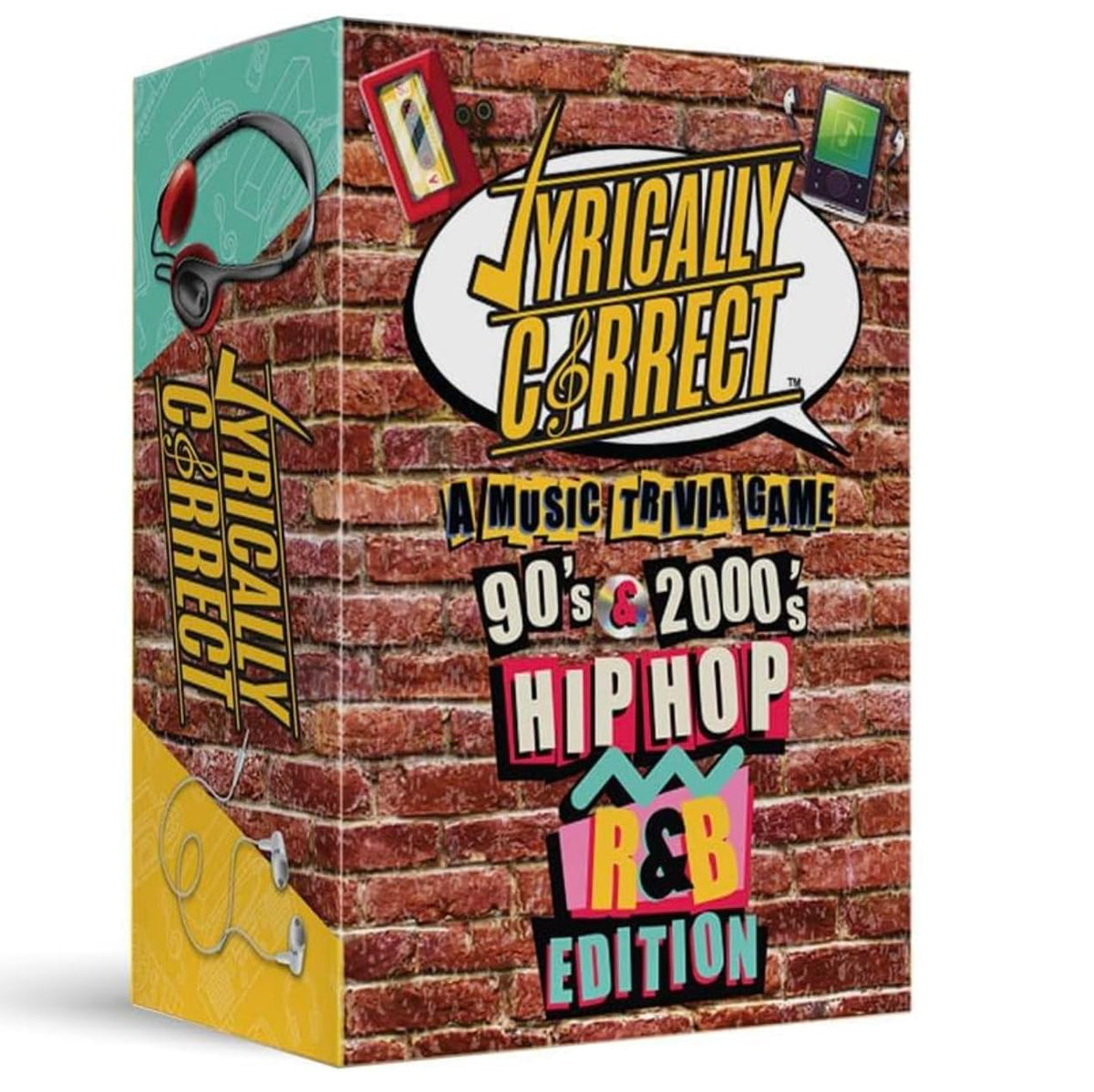 Lyrically Correct 90s and 2000s Hip Hop and R&B Trivia Card Game