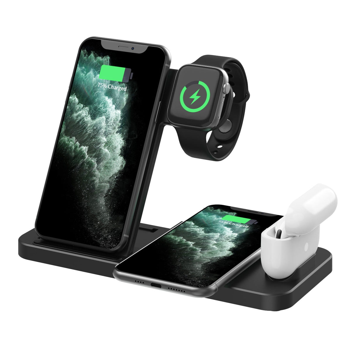 Wireless charger Three-in-one wireless charger for phones and watches