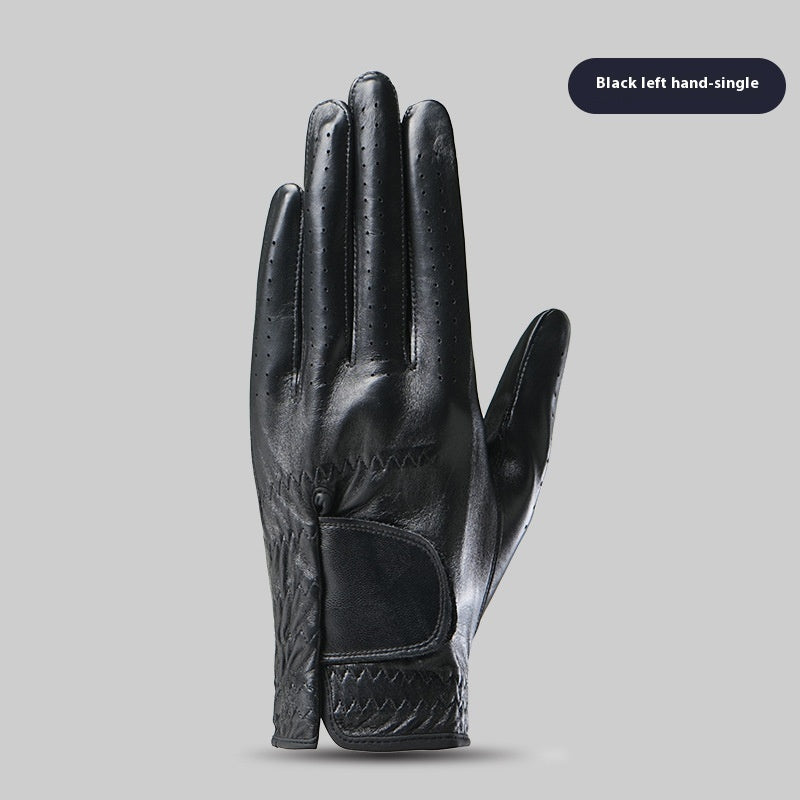 Men's Leather Breathable Non-slip Gloves
