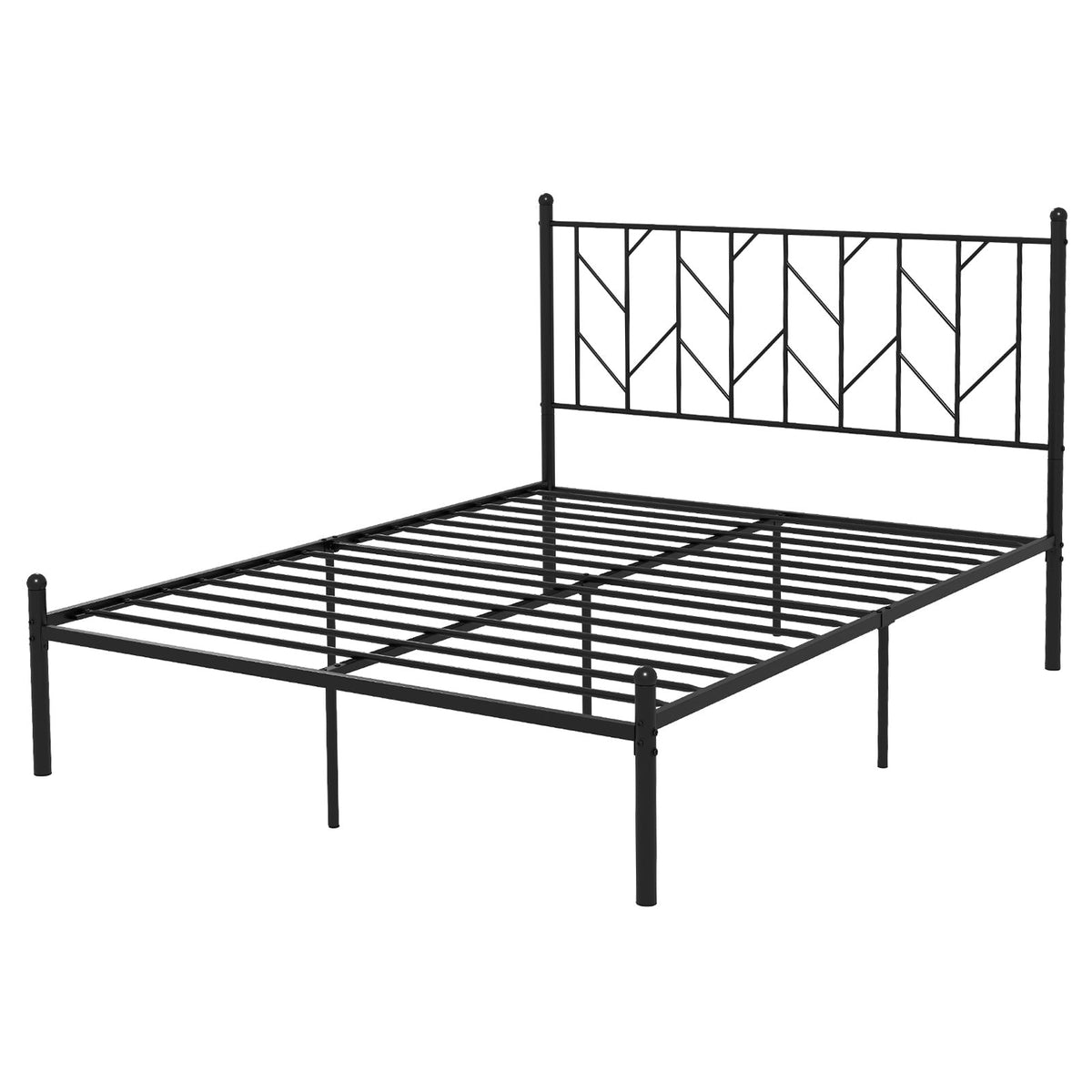 Twin/Full/Queen Size Platform Bed Frame with Sturdy Metal Slat Support
