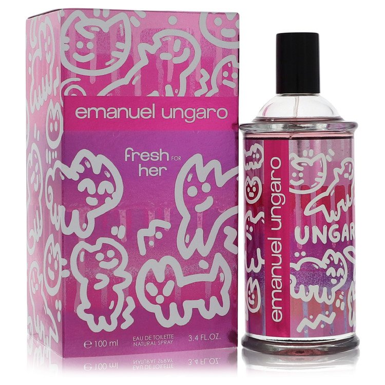 Emanuel Ungaro Fresh For Her de Ungaro Eau de Toilette Spray 3.4 oz para mujer