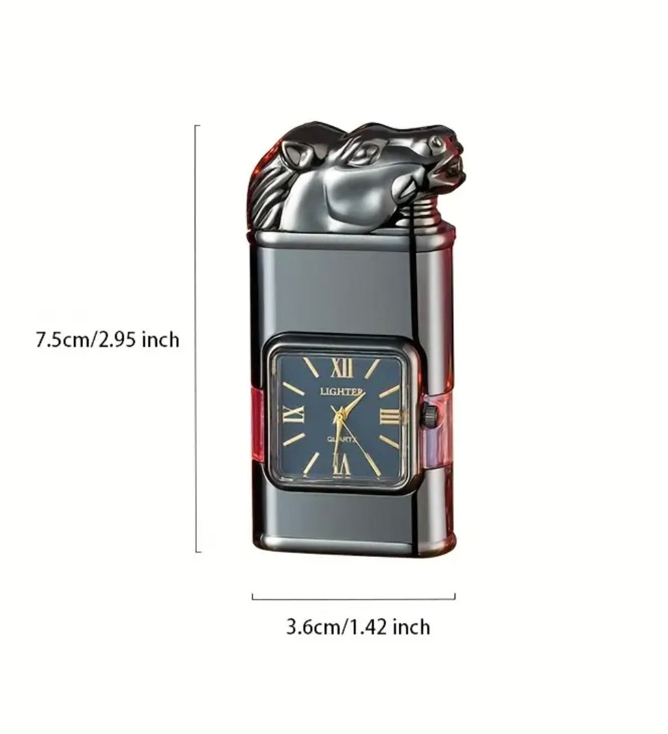 Custom Dual Watch & Lighter "Mustang"