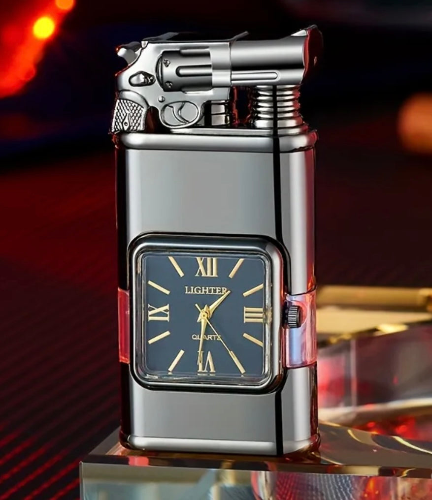 Custom Dual Watch & Lighter