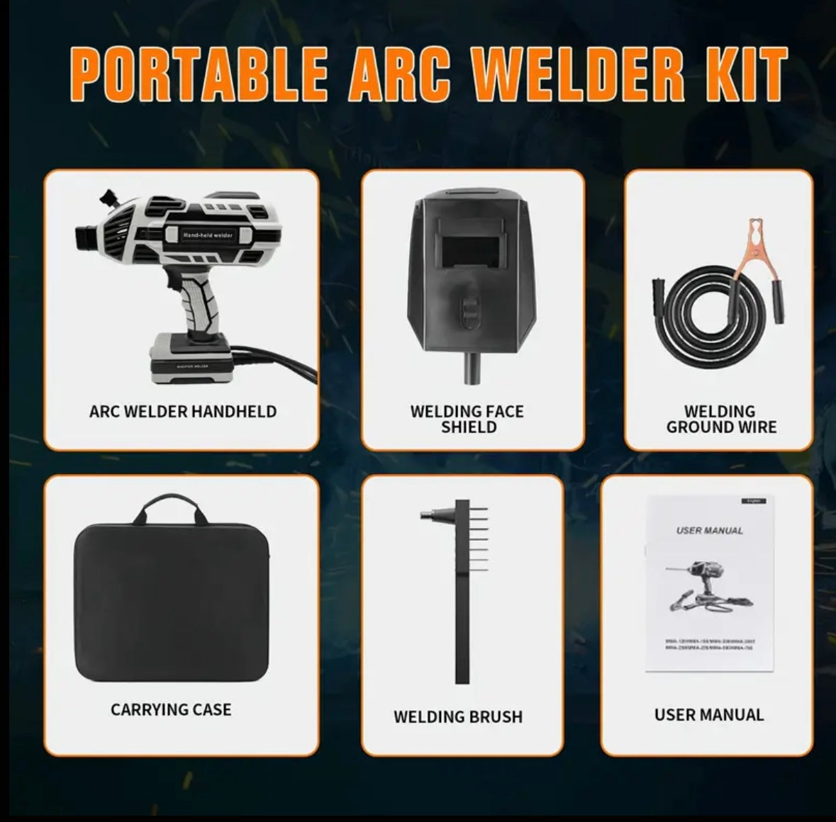 Portable 110V Handheld ARC(Stick) Welder