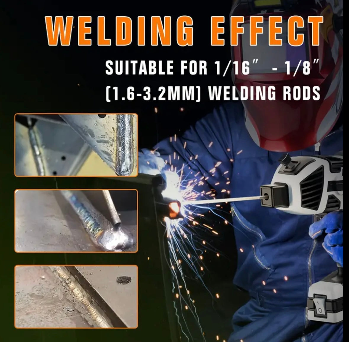 Portable 110V Handheld ARC(Stick) Welder