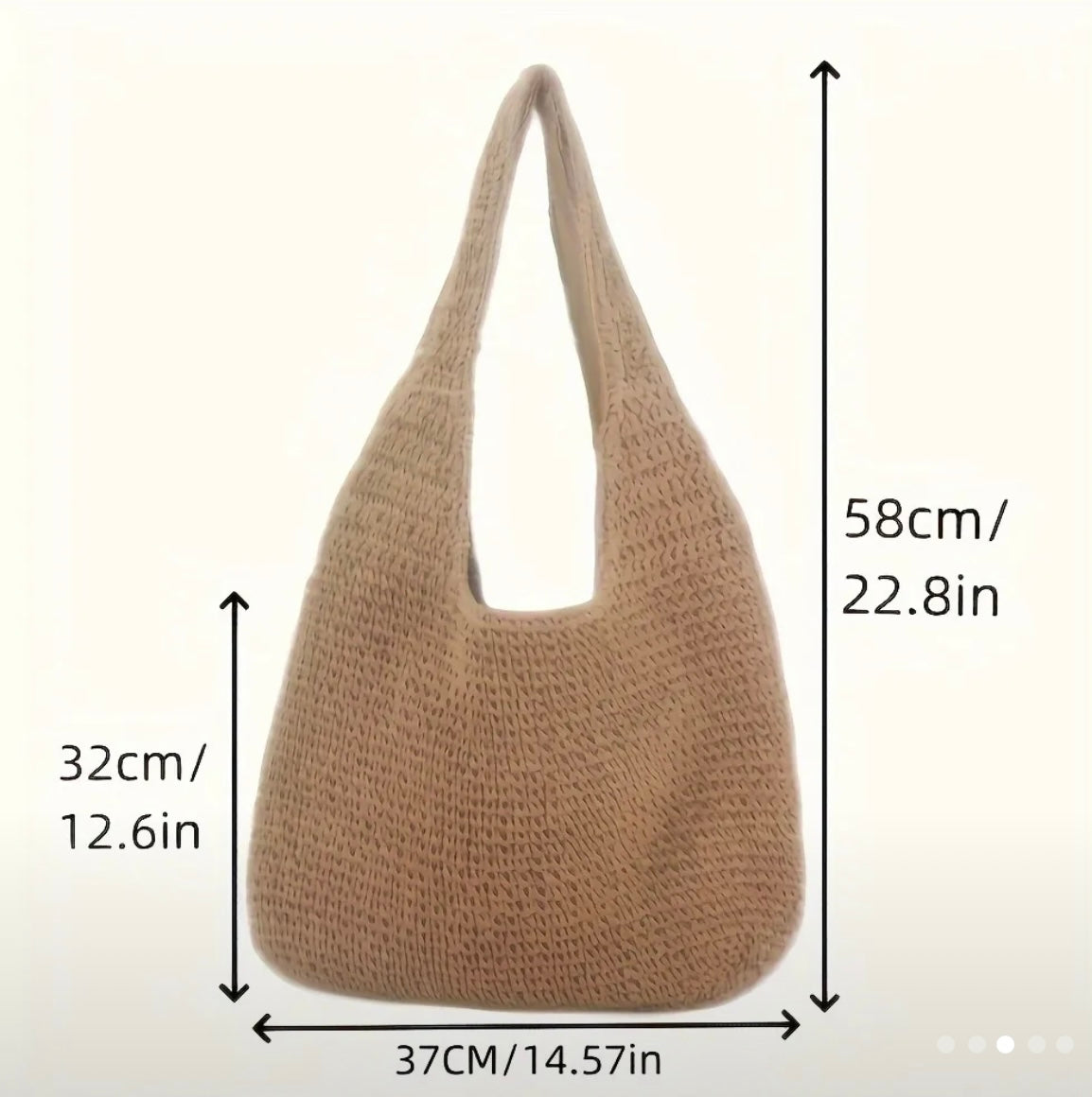 Straw Woven Tote Bag
