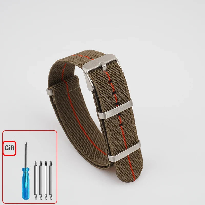 Polar Elastic Nylon Watch Band, NATO Strap for Polar Smartwatch, Waterproof