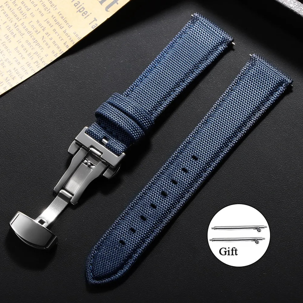 COROS Watch Band Sailcloth Nylon Quick Release Waterproof Strap Universal