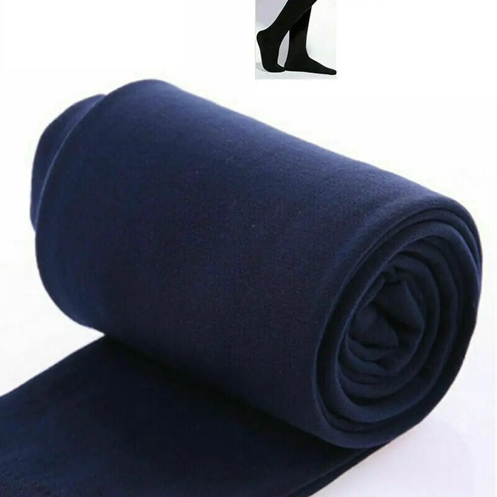 Thick Thermal Full Hosiery Winter Clothing Accessories Women's Pantyhose Full Foot Tights Pants Fleece Leggings