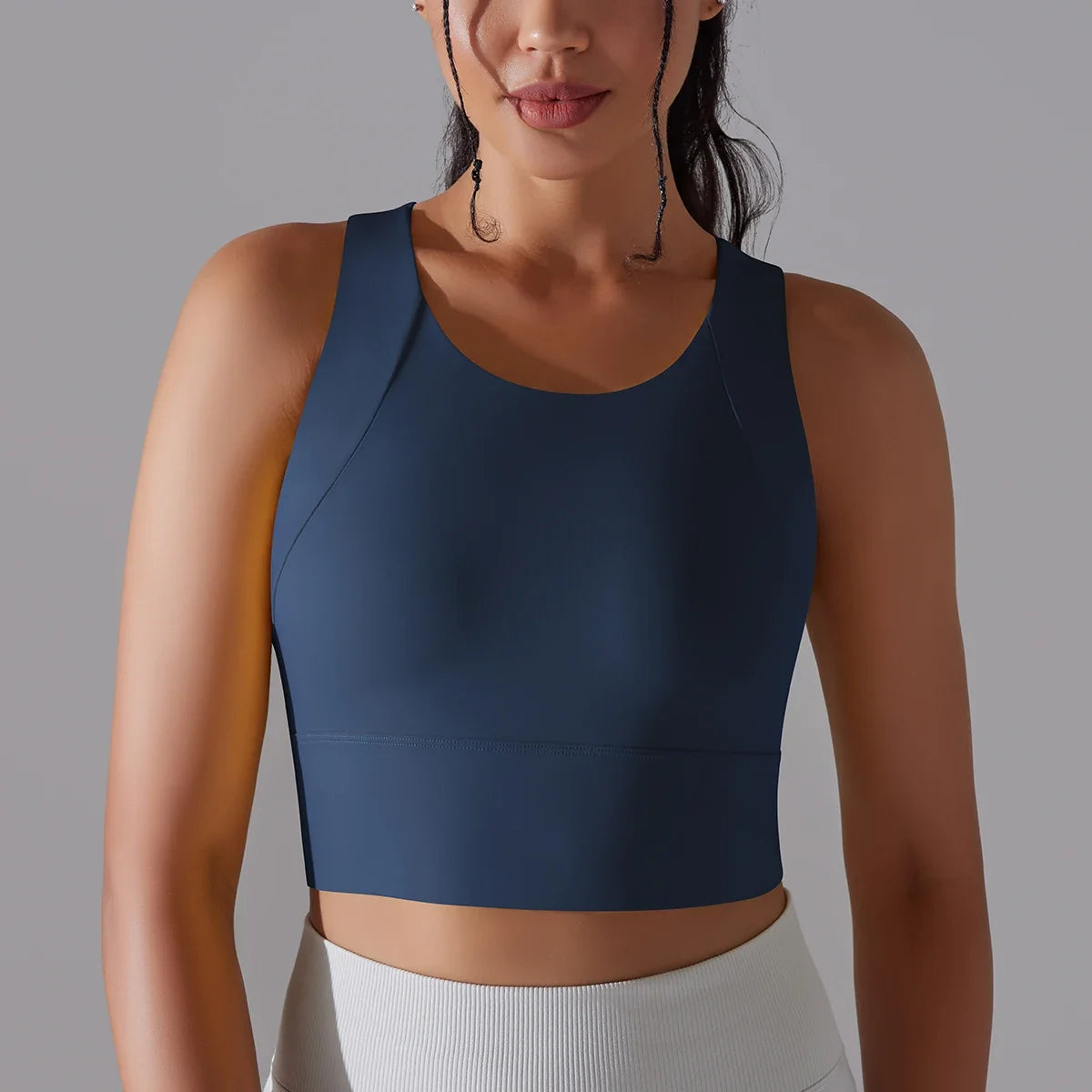 Nylon Sexy Women's Sports Bra Top Women Tight Elastic Gym Sport Yoga Bras Crop Top Yoga Clothes Stretch Women Sports Underwear