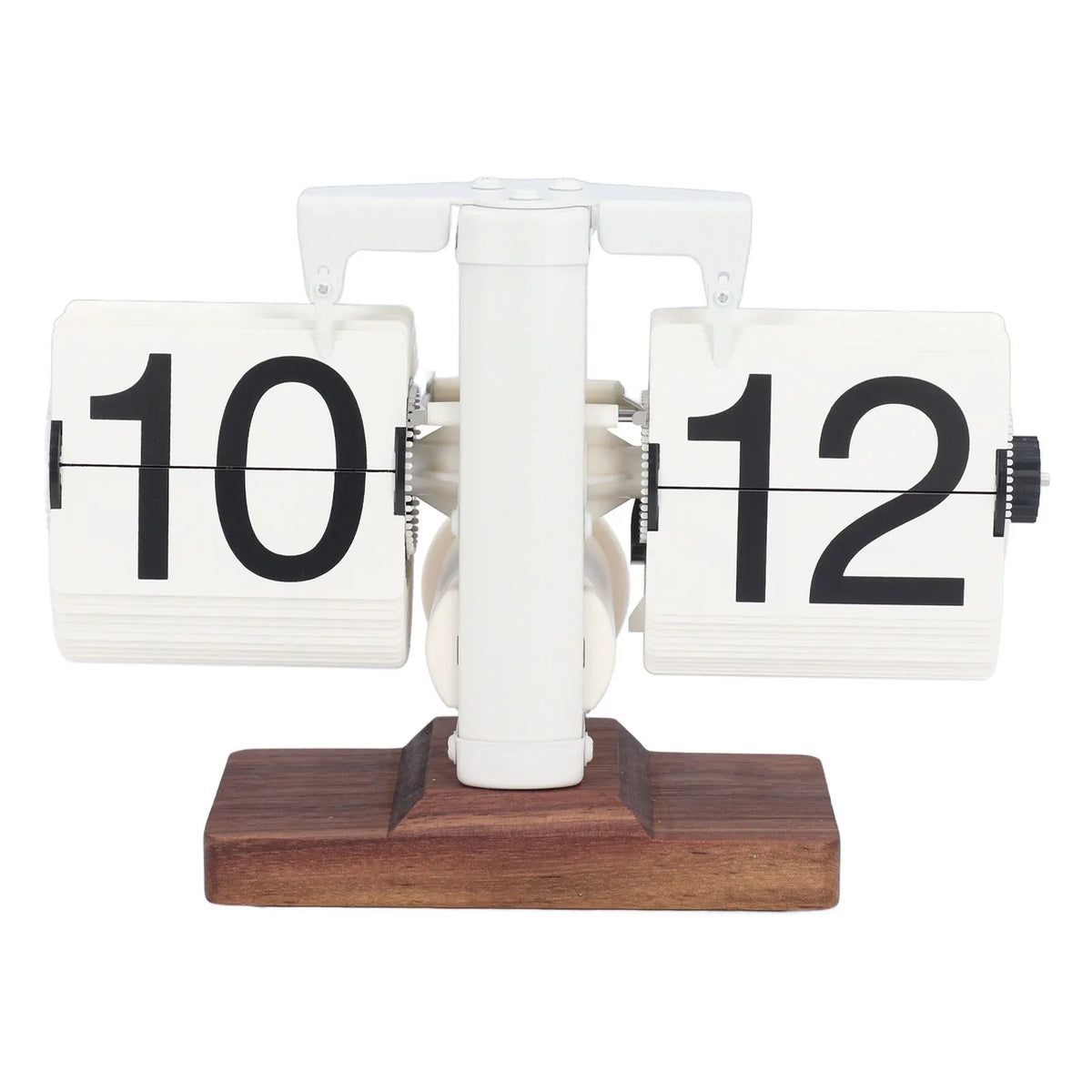 Digital Clock Minimalism Retro Down Clock Innovative Small Balance Shape Easy Installation 24H for Living Room