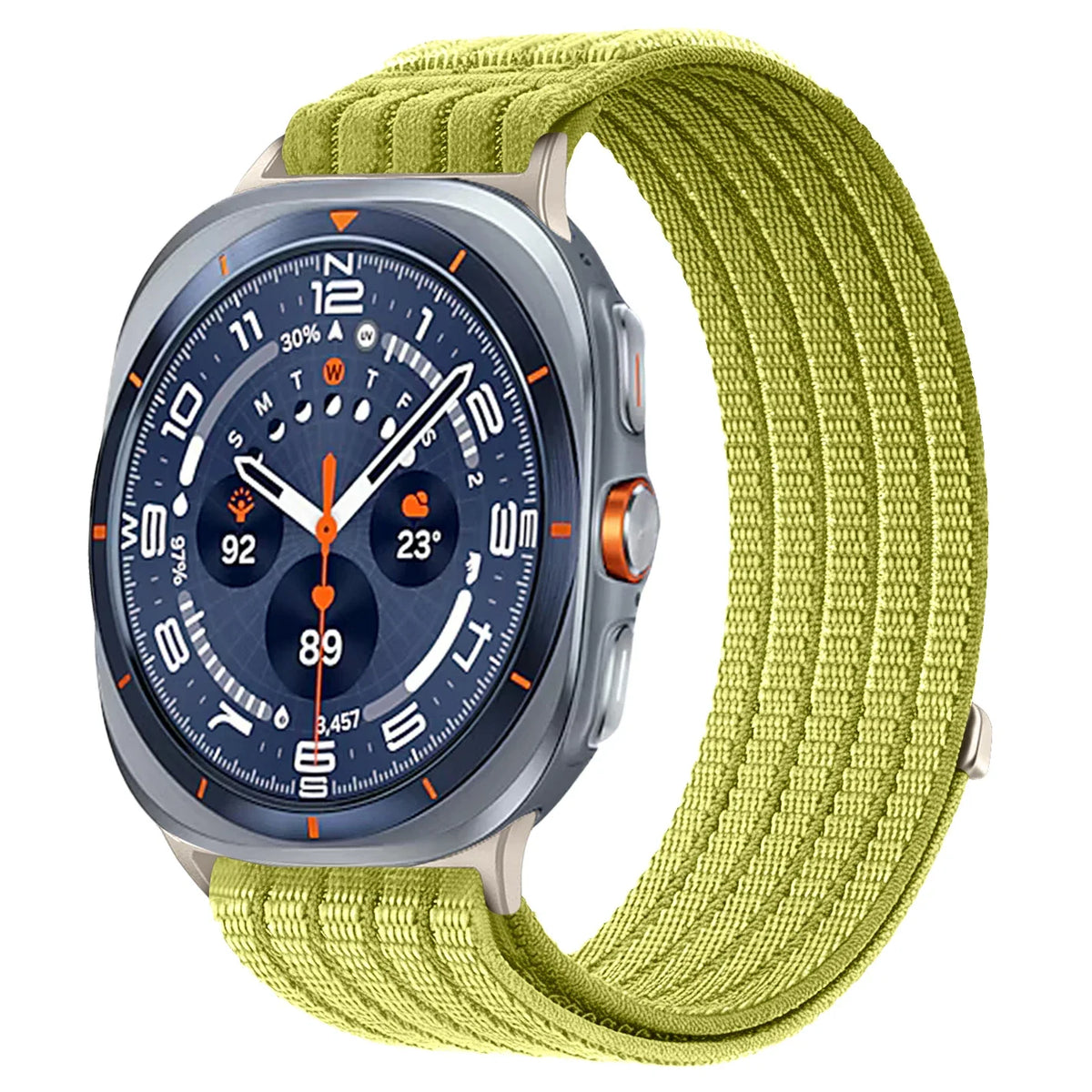Samsung Galaxy Sport Nylon Woven Loop Watch Band – Watch8/Watch8 Classic/Watch9/Ultra/Ultra2