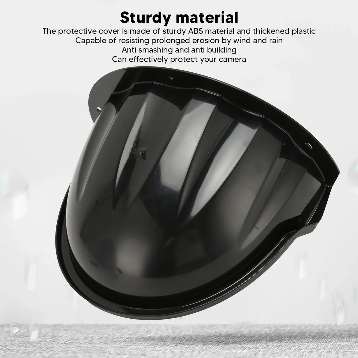 Protective Cover ABS Plastic Sunshade and Rain Cover Outdoor Surveillance Camera Cover