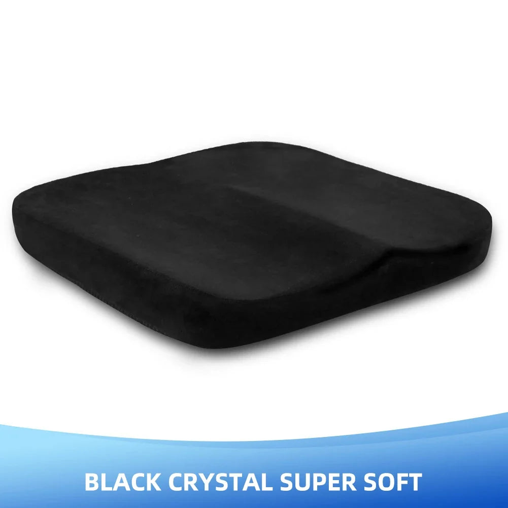 Lumbar Support Cushion for Long Sitting,Ergonomic Coccyx Cushion for Office and Car Chair, Sciatica Pain Relief