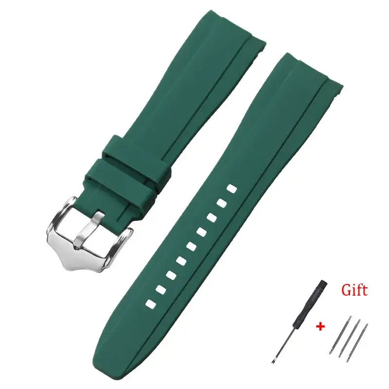 Amazfit Silicone Watch Band Curved End Waterproof Comfort Fit