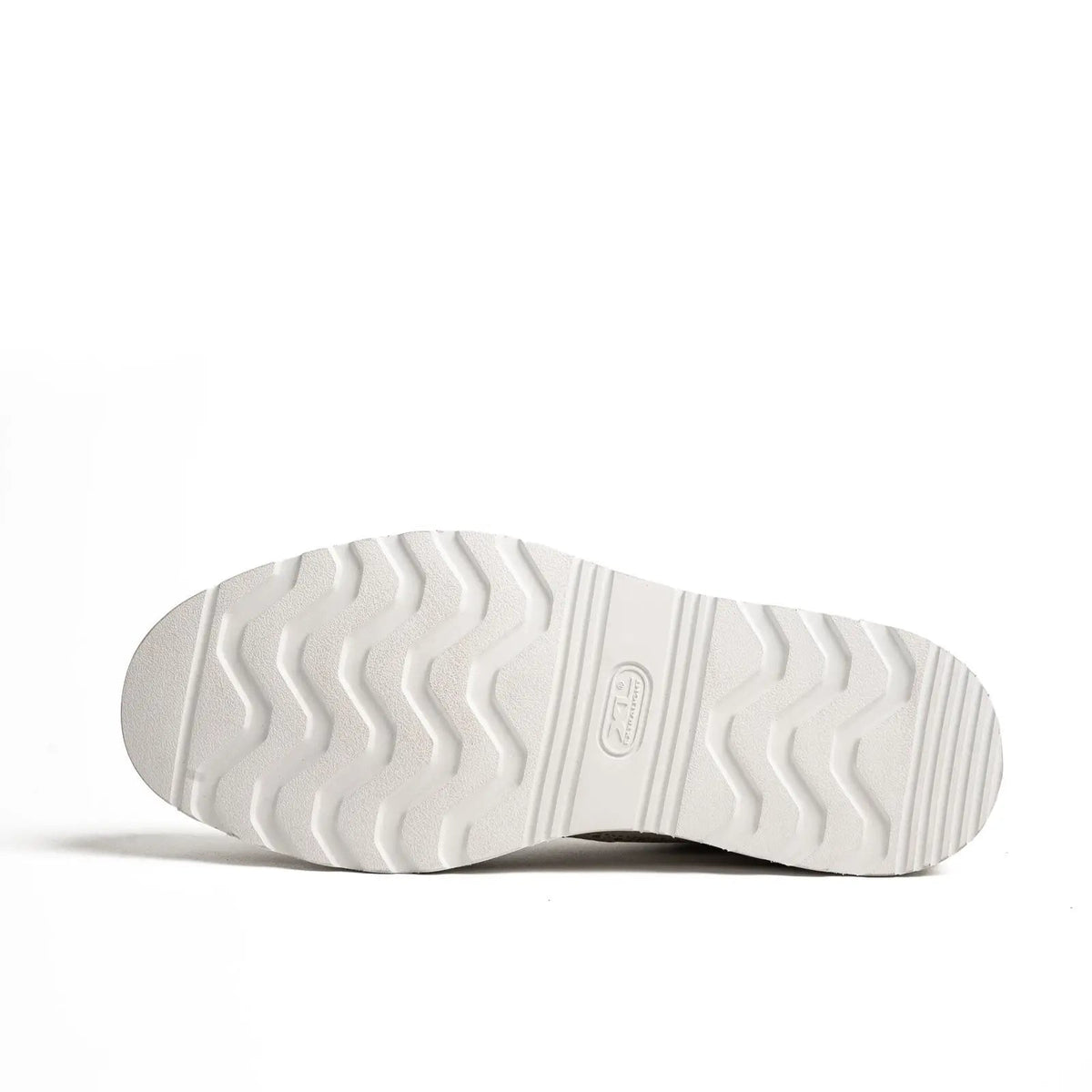 White Wingtip Cow Leather Sneakers