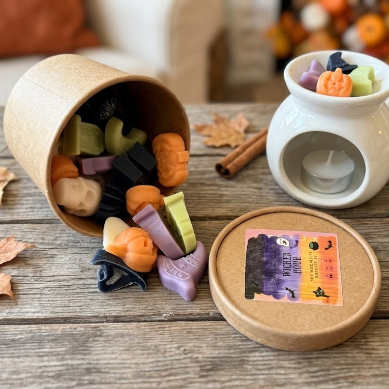 Wicked Hour Halloween Wax Melter Gift Set