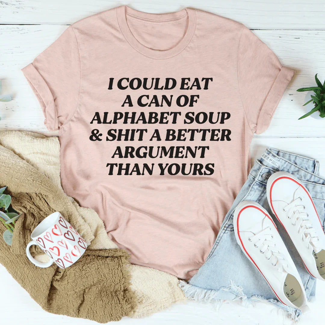 Alphabet Soup Tee