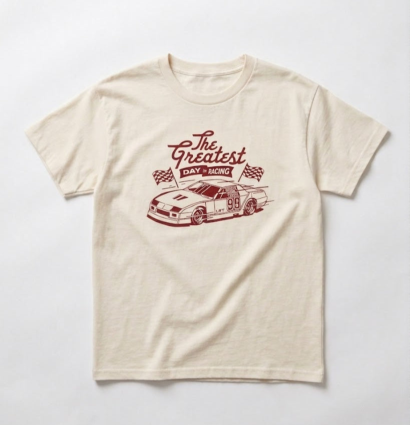 CAMISETA GREATEST DAY IN RACING - CREMA (SOLO DELANTERO)