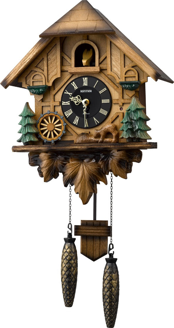 Reloj de cuco alemán Rhythm Clock