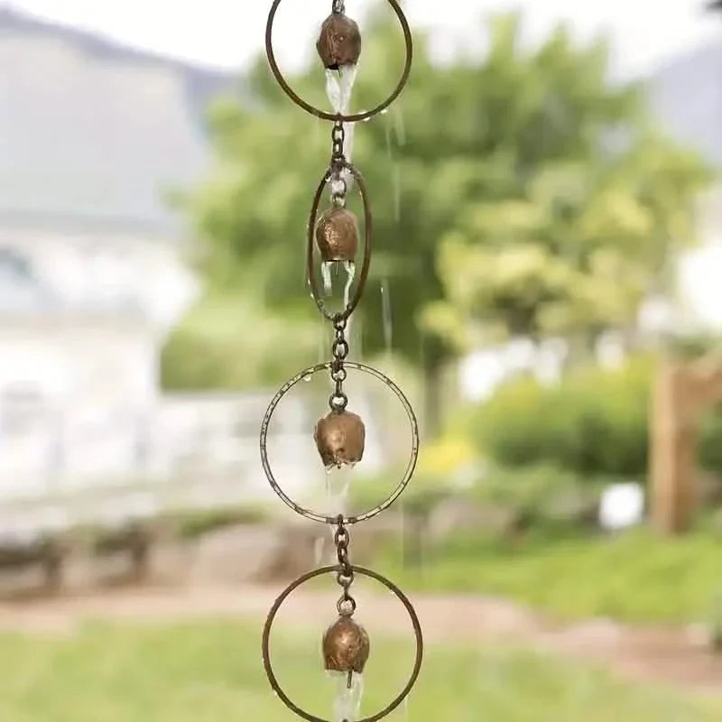Decorative Rain Chain for Gutters