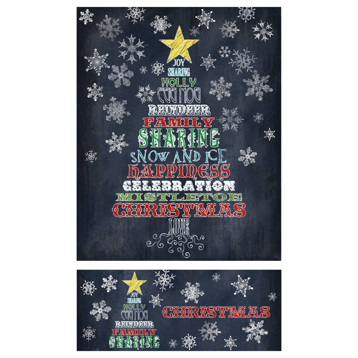 Chalk Talk Holiday Tree