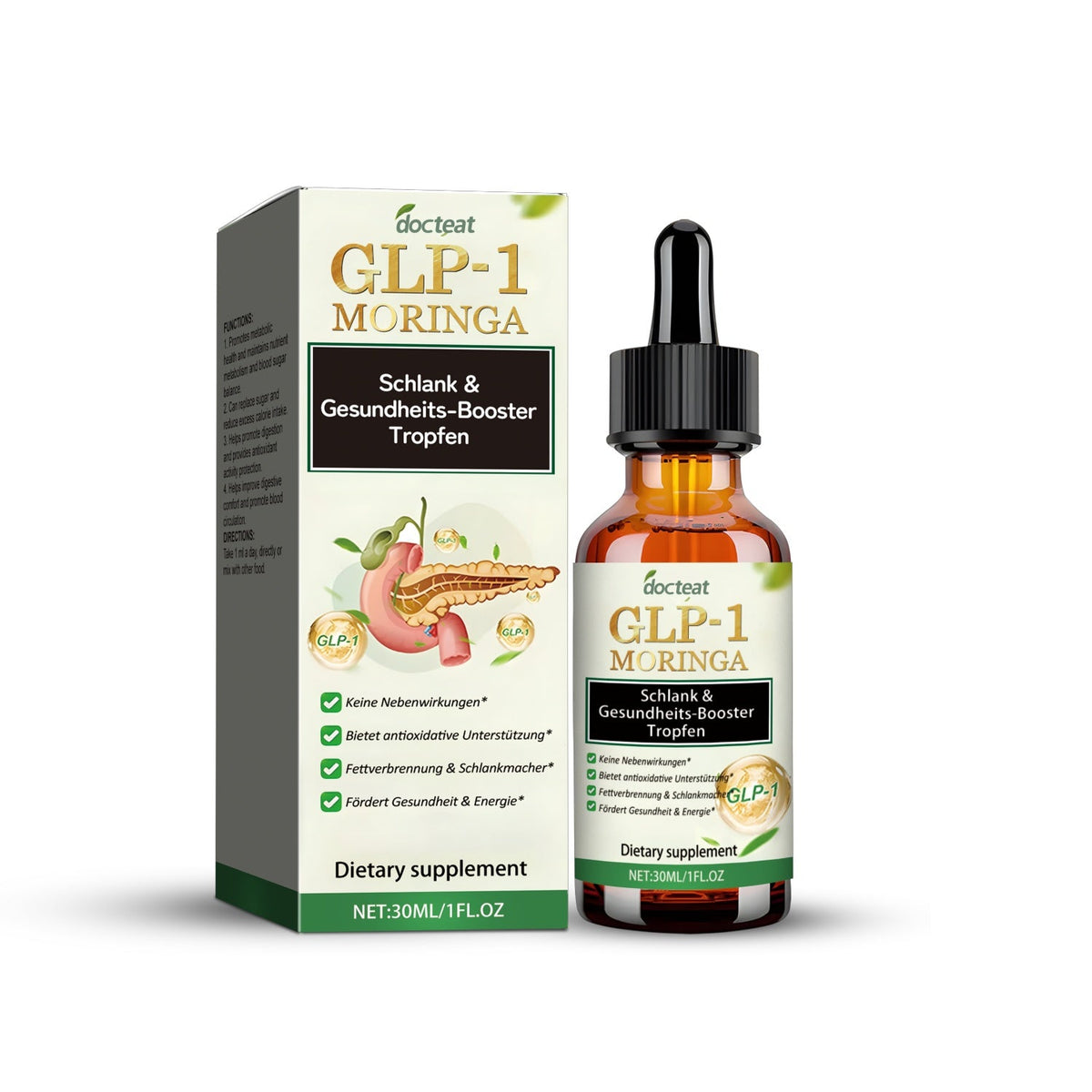 Moringa Schlank Gesundheits-Booster Tropfen GLP-1