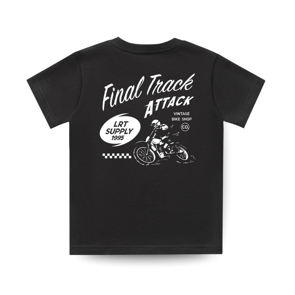 CAMISETA FINAL TRACK ATTACK - NEGRO