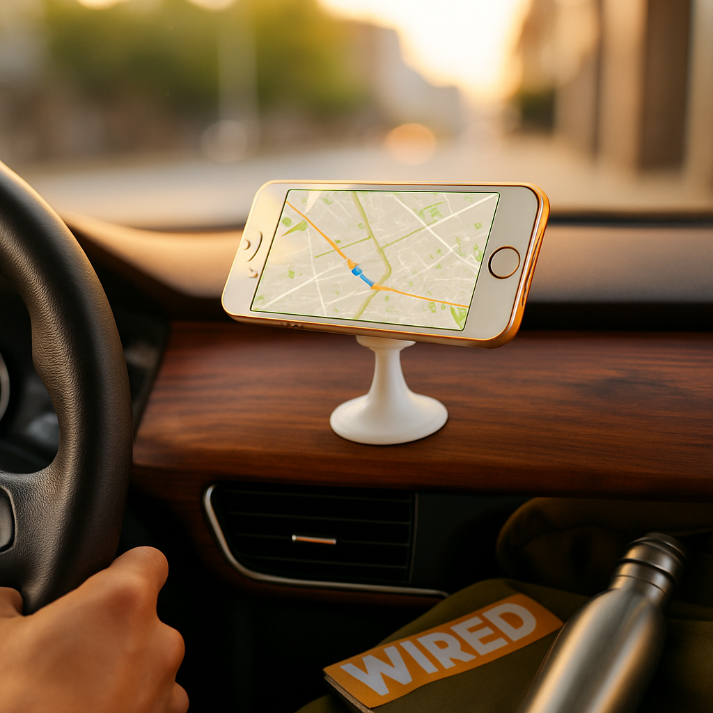 Universal Car Mount Kit Magnetic Metal Holder for Phone PDA GPS and Tablet