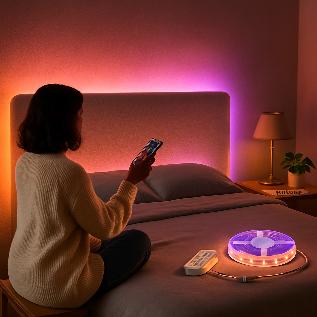 LED Strip Lights RGB Color Changing with IR Remote