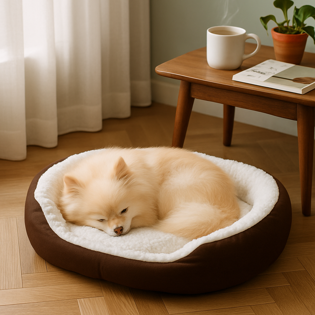 Cama para perro: nido de forro polar suave para perros pequeños