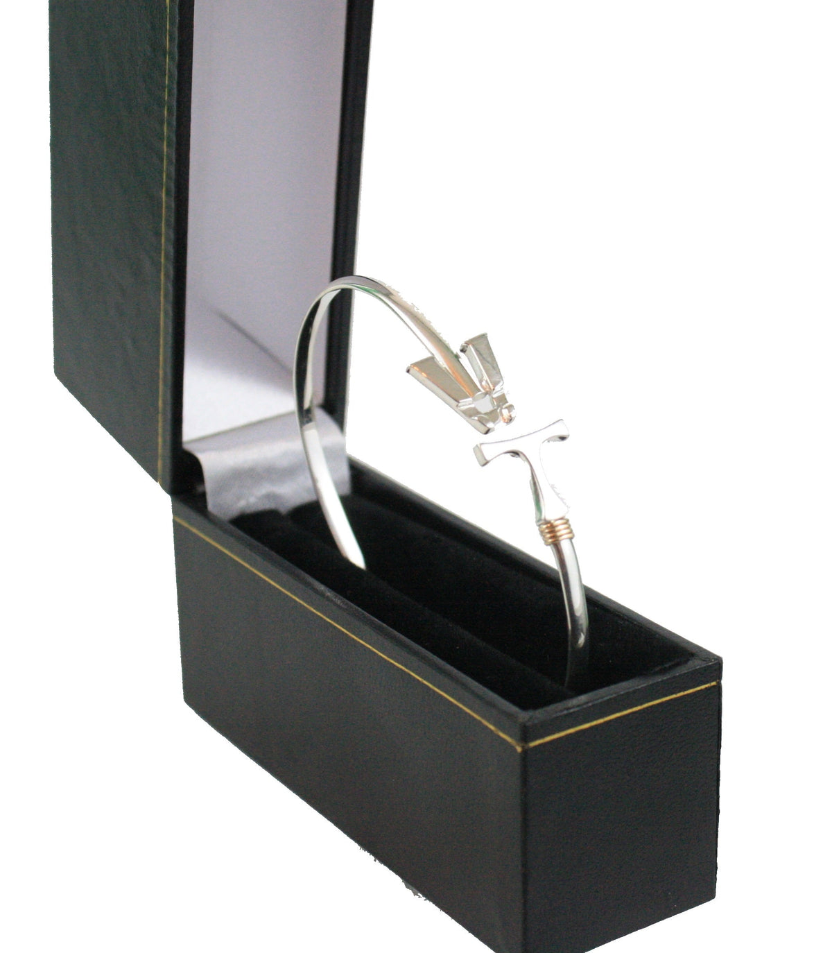 Vermont Hook Bracelet Silver - 3mm Band - 8 Inch